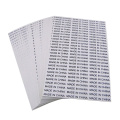 Notes collantes imprimées à sec Erase mini bureau coloré Blanche blanche drôle d&#39;étiquette drôle réfrigérateur magnétique note de note